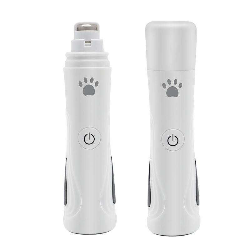 RC-306 Animal Nail Grinder USB Automatic Manicure(White)