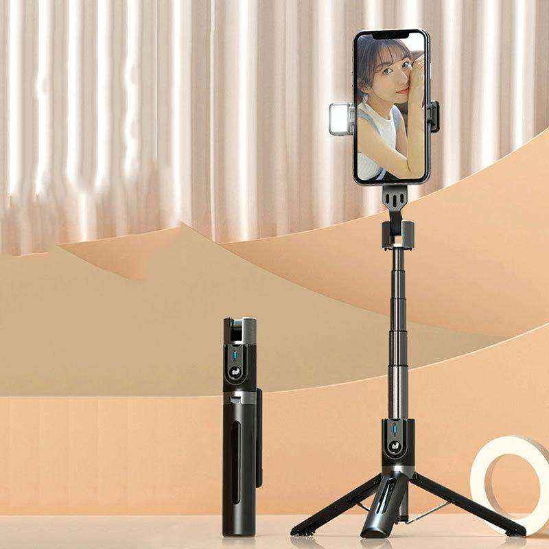 Mobile Phone Tripod Bluetooth Remote Control Live Selfie Stick, Specification: P96D Single Light