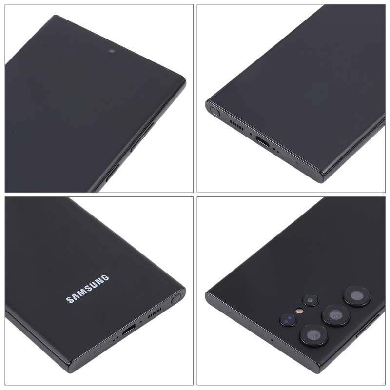For Samsung Galaxy S23 Ultra 5G Black Screen Non-Working Fake Dummy Display Model(Black)