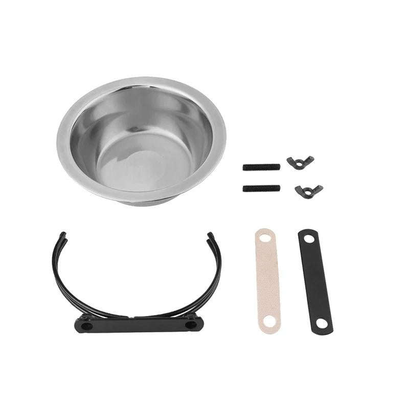 Stainless Steel Suspension Style Dog Feeding Bowl, Size: M