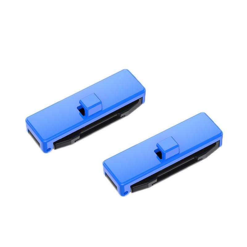 SHUNWEI 1pair Car Safety Belt Limiter Anti-Stranglehold Clip(Blue)