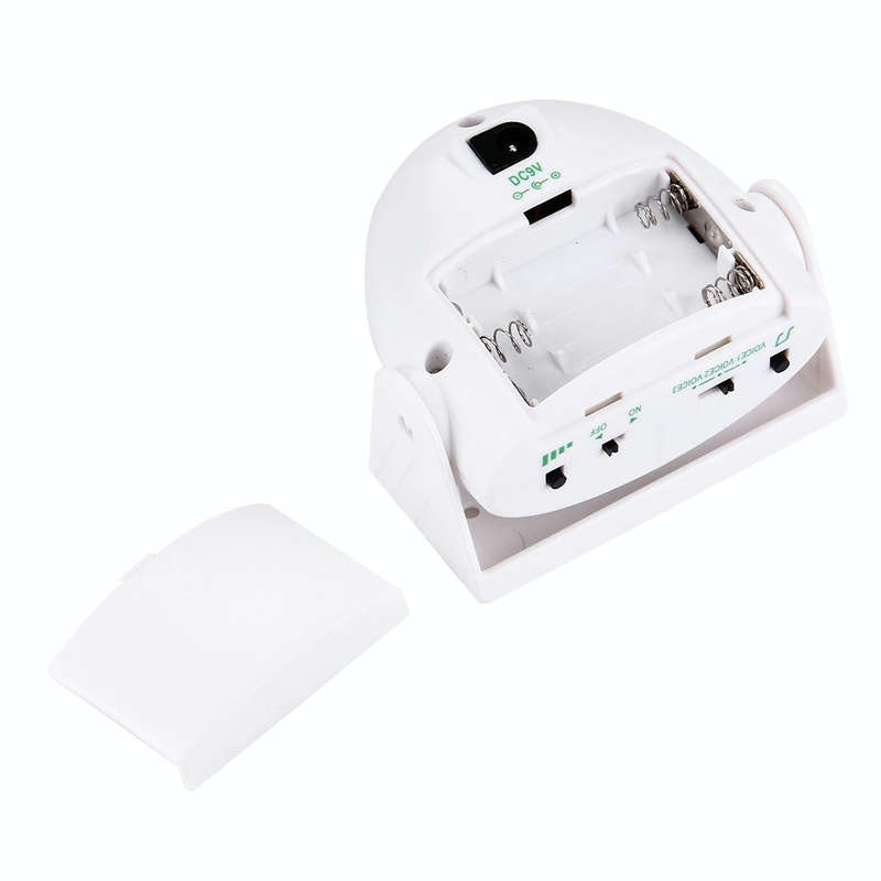 5301 Wireless Infrared Motion Sensor Welcome Alarm Intelligent Greeting Warning Doorbell, IR Dist...