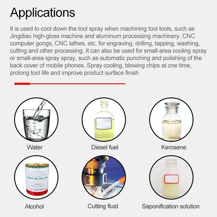 LAIZE CNC Lathe Mist Coolant Lubrication Spray Engraving Machine Cooling Sprayer With Magnetic Base