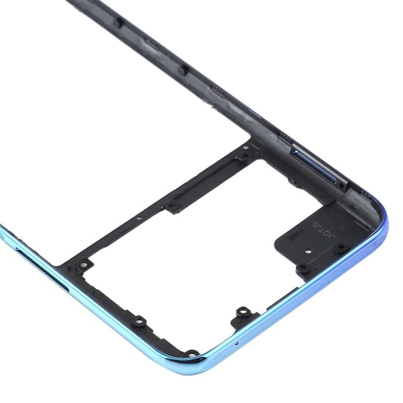 For Vivo Y51s V2002A Middle Frame Bezel Plate(Blue)