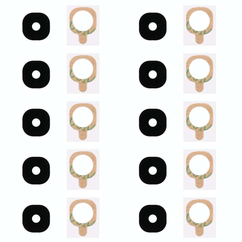 For Galaxy J7 (2016) / J710 10pcs Back Camera Lens Cover with Sticker