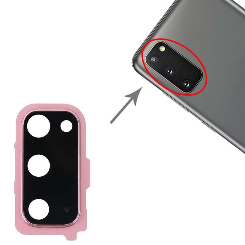 For Samsung Galaxy S20 Camera Lens Cover (Pink)