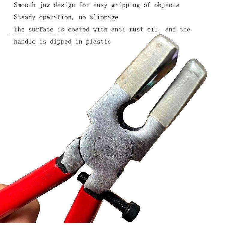 Glass Pliers Strong Pliers Tile Opener Breaking Pliers, Model: Arc (8 Inch)