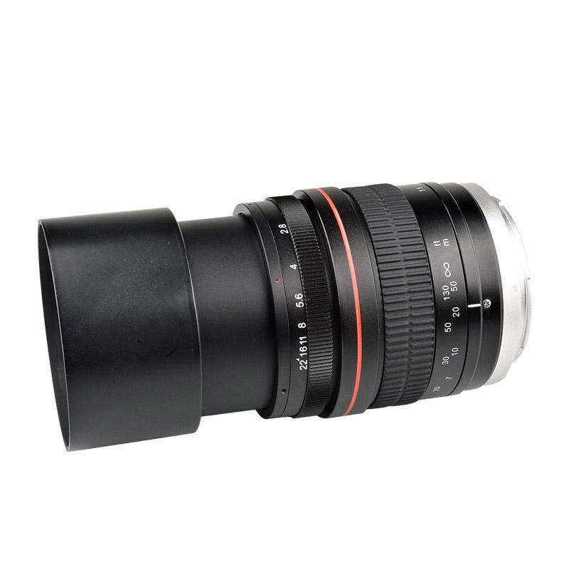 Lightdow 135mm F2.8 Full-Frame Telephoto Lens Fixed-Focus Landscape Lens