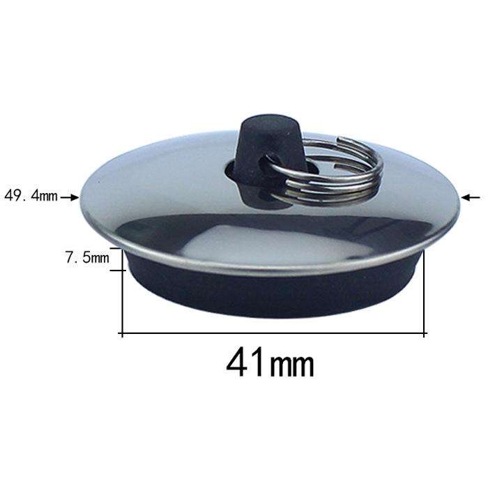 3 PCS Sink Rubber Plug Wash Basin Bathtub Plug Mop Pool Laundry Pool Blocking Plug, Specification:M