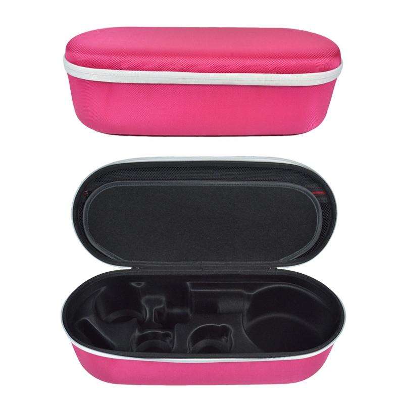 For Dyson HD01 HD03 Hair Dryer Storage Box EVA Hard Shell Bag(Rose Red)