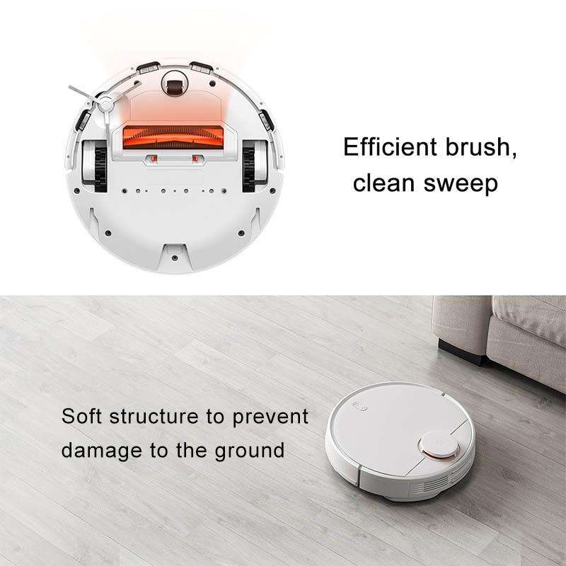 Original Xiaomi Mijia Cleaning Robot (CA0579) Floating Main Brush with V-shape Rubber Hair & Deta...
