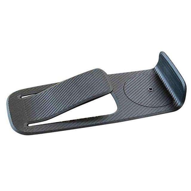 Multi-function Spring Innovative Door Stopper Block Simple Style Door Wedge Holder(Black)