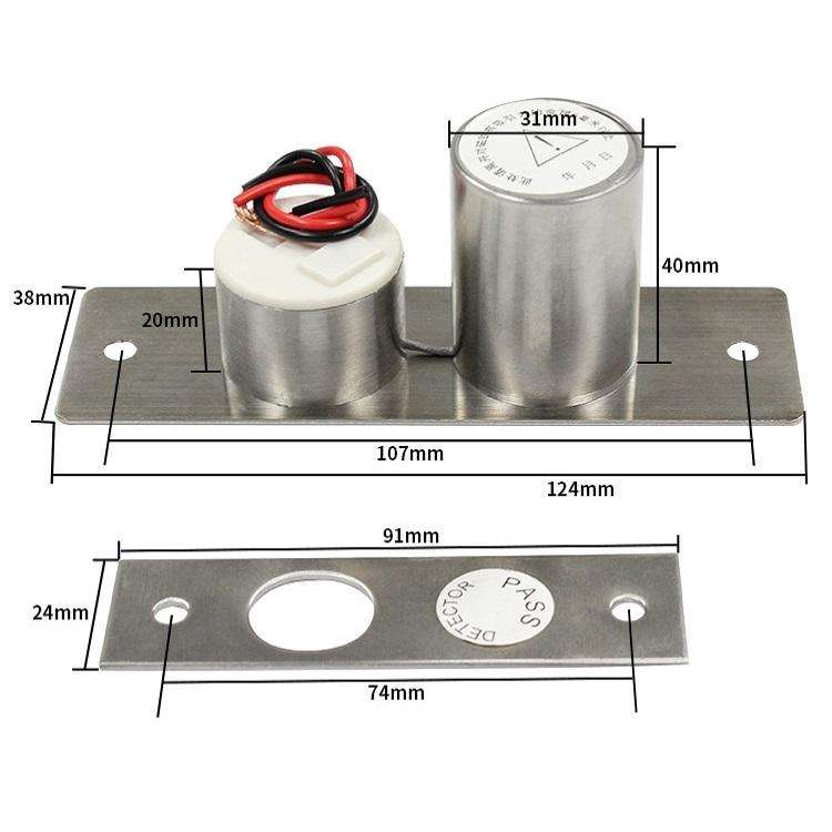 Mini Smart Electric Mortise Lock Access Control Magnetic Lock