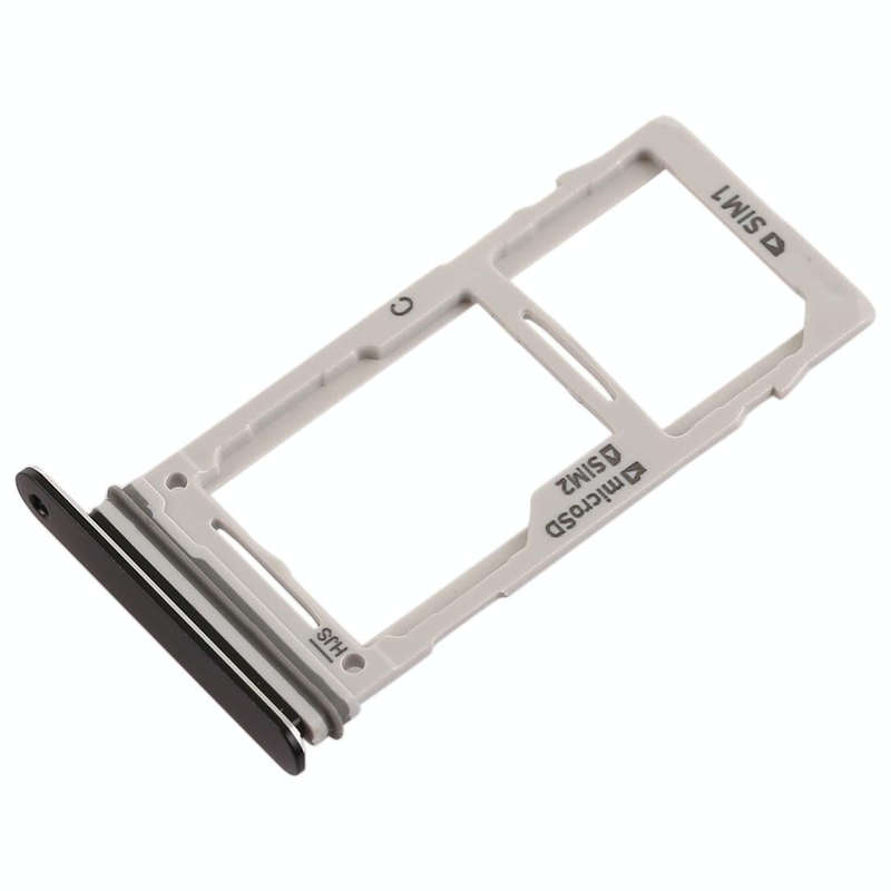 For Galaxy Note9 SIM Card Tray + SIM Card Tray / Micro SD Card Tray (Black)