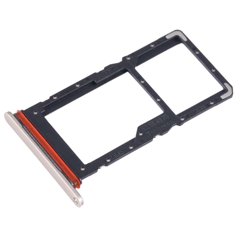 For Honor X8 5G SIM + SIM / Micro SD Card Tray (Gold)