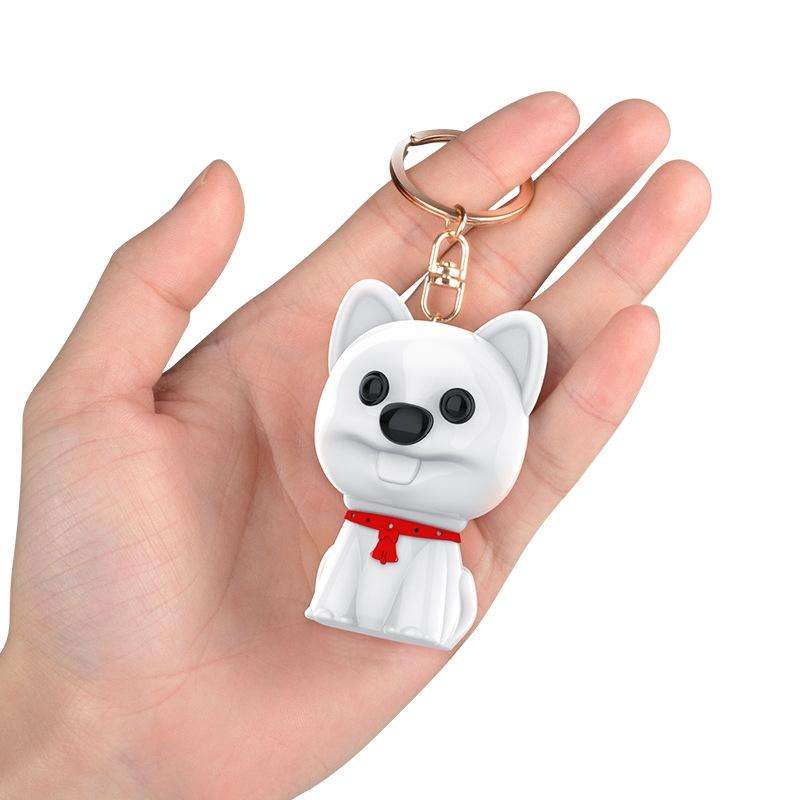 E300 Cute Pet High-Definition Noise Reduction Smart Voice Recorder MP3 Player, Capacity: 16GB(White)