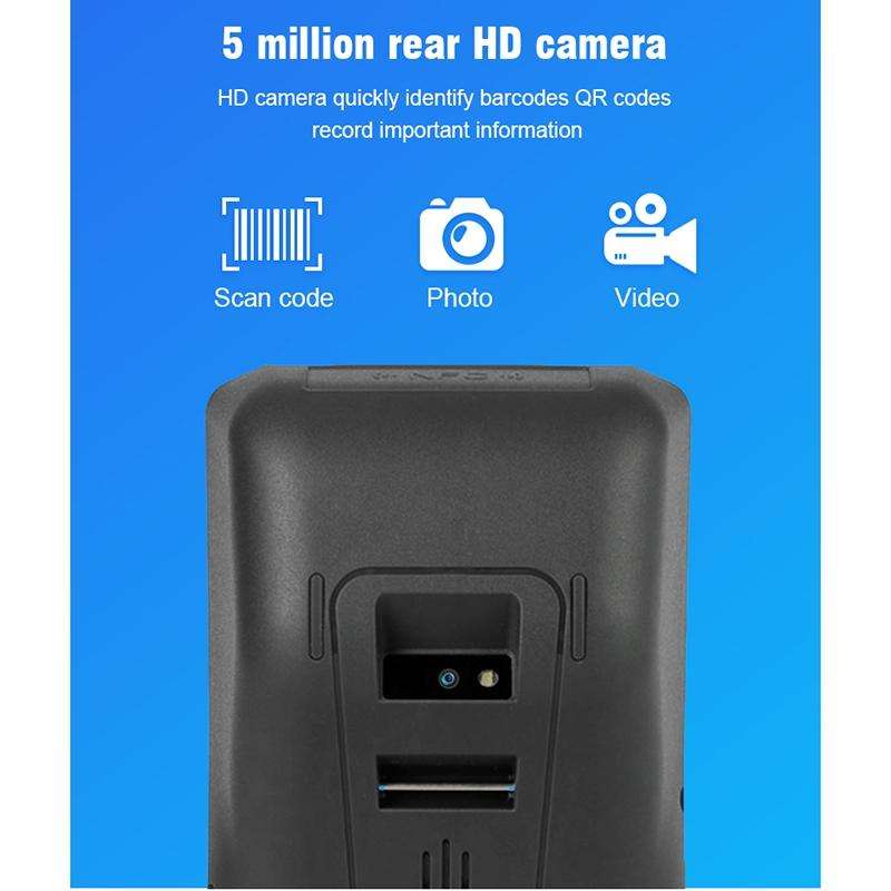 POS-6100 5.5 inch Handheld Android Smart Scan Code Cash Register Thermal Printing Machine PDA Ter...