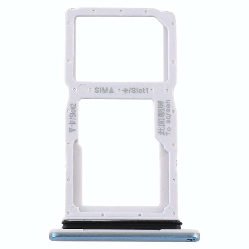 SIM Card Tray + SIM Card Tray / Micro SD Card Tray for Huawei Y9s 2020 (Baby Blue)