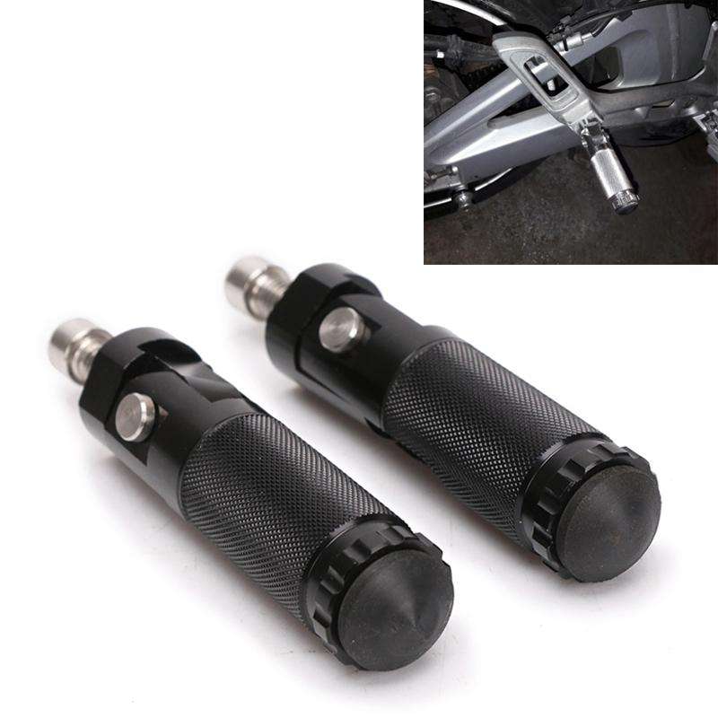 Speedpark 1 Pair Universal Folding Footrests Footpegs Foot Rests Pegs Rear Pedals Set 8mm Install...
