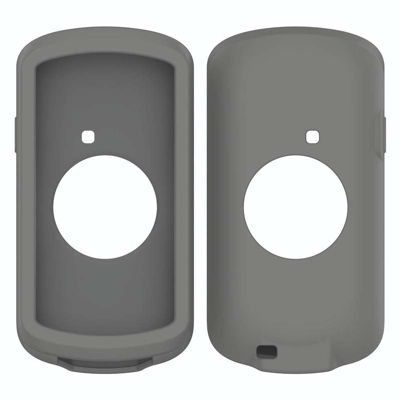 For Garmin Edge 1040 Full Back Cover Stopwatch Silicone Case(Dark Grey)