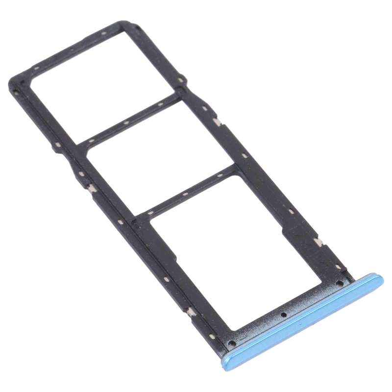 For OPPO Realme C21 / Realme C21Y RMX3201,RMX3261  SIM Card Tray + SIM Card Tray + Micro SD Card ...
