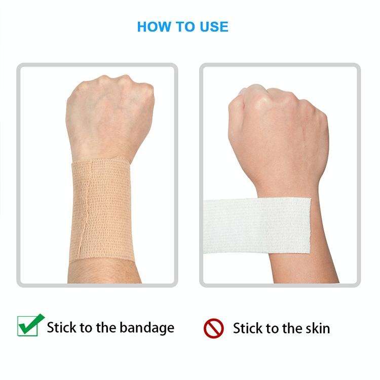 Self-adhesive Elastic Bandage for Sports, Size:450 x 10cm