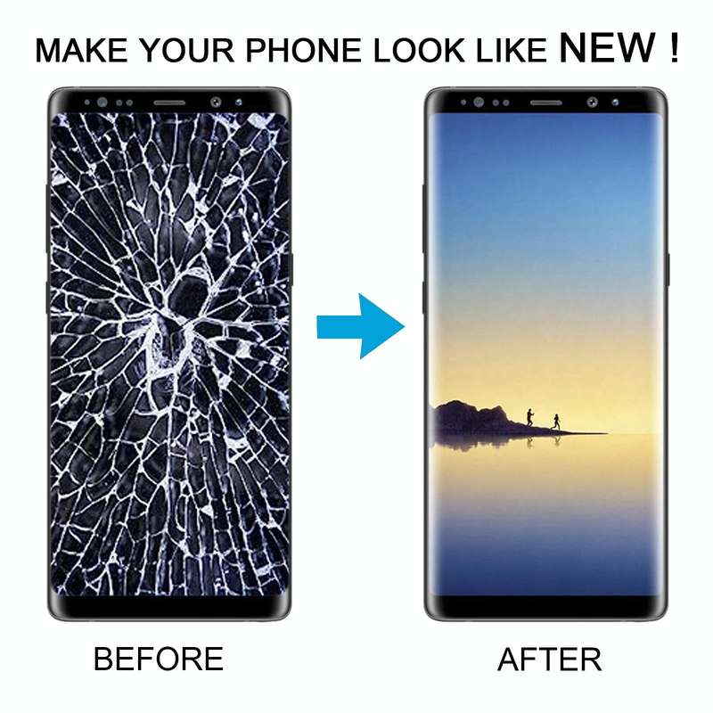 For Samsung Galaxy Note 8 SM-N950 TFT Material LCD Screen Digitizer Full Assembly with Frame (Black)