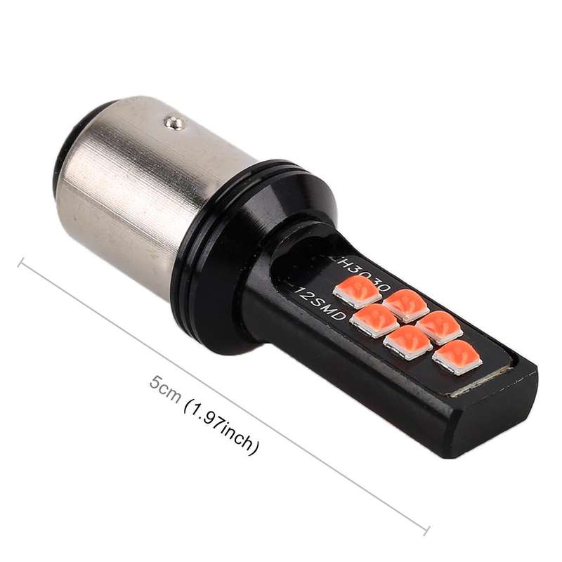 2 PCS 1157 DC9-16V / 3.5W Car Auto Brake Lights 12LEDs SMD-ZH3030 Lamps, with Constant Current(Re...
