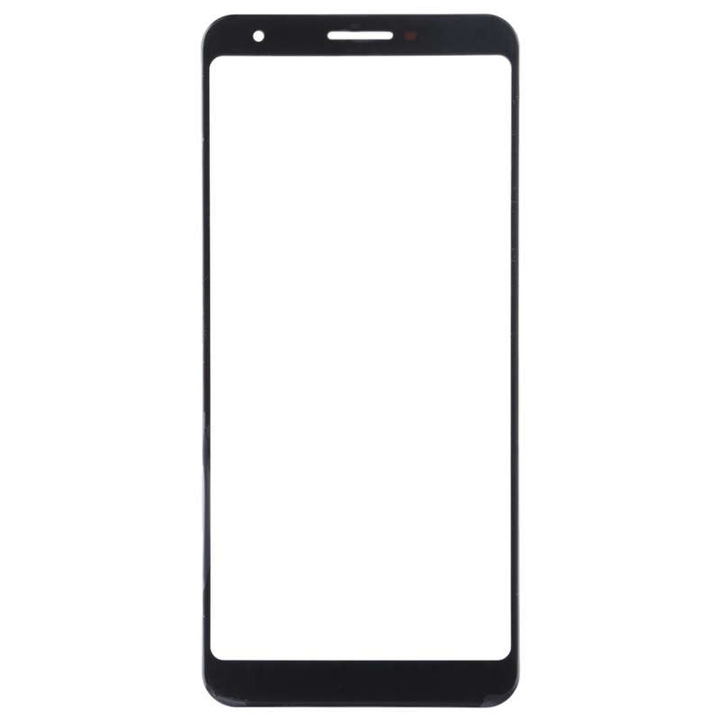 Front Screen Outer Glass Lens for Google Pixel 3a XL(Black)