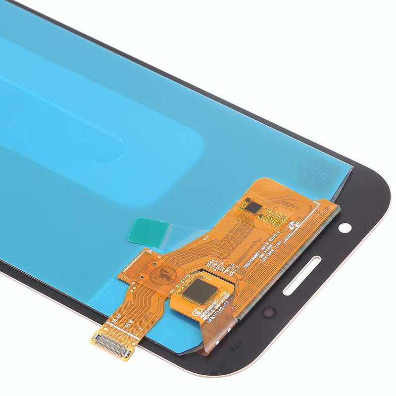 OLED LCD Screen for Galaxy A7 (2017), A720F, A720F/DS with Digitizer Full Assembly (Pink)
