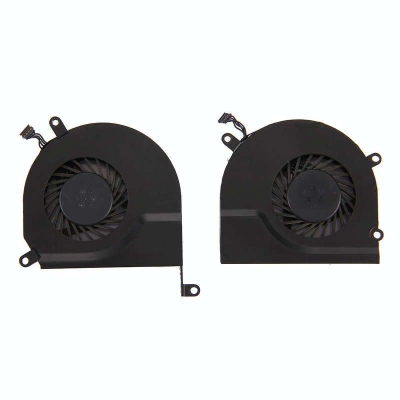 1 Pair for Macbook Pro 15.4 inch (2009 - 2011) A1286 / MB985 / MC721 / MC371 Cooling Fans (Left +...