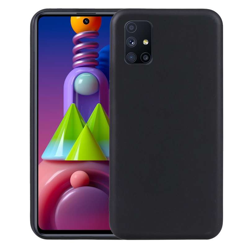 For Samsung Galaxy M51 EU Version TPU Phone Case(Black)