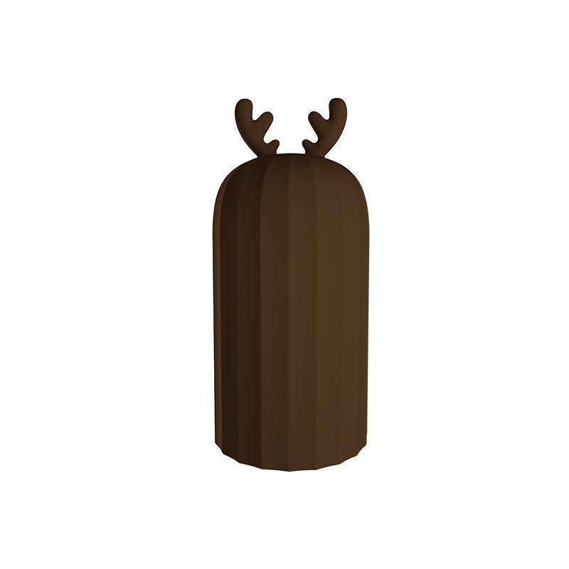 Elk Silicone Hot Water Bottle Hand Warmer Microwave Heating Warm Belly Water Injection Bag with P...