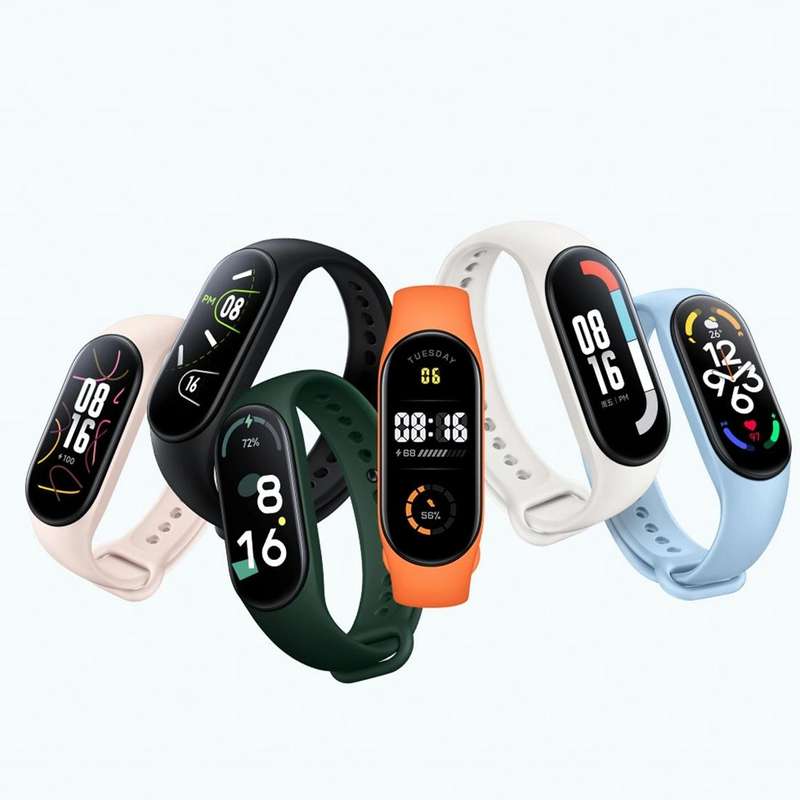 For Xiaomi Mi Band 7 Original Xiaomi Silicone Watch Band(Blue)