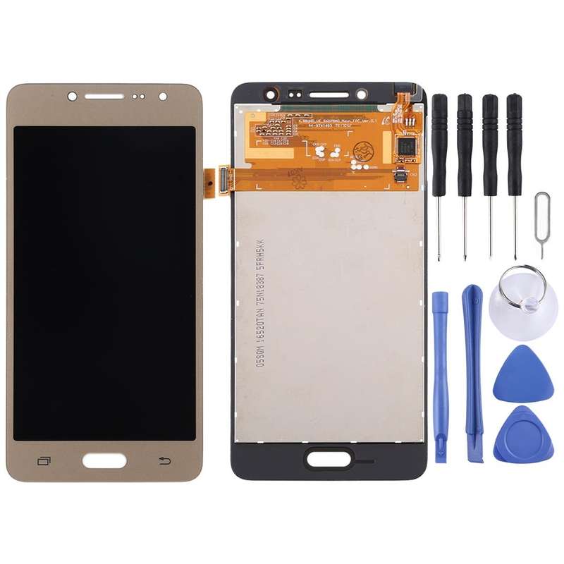 OEM LCD Screen for Galaxy J2 Prime SM-G532F with Digitizer Full Assembly (Gold)