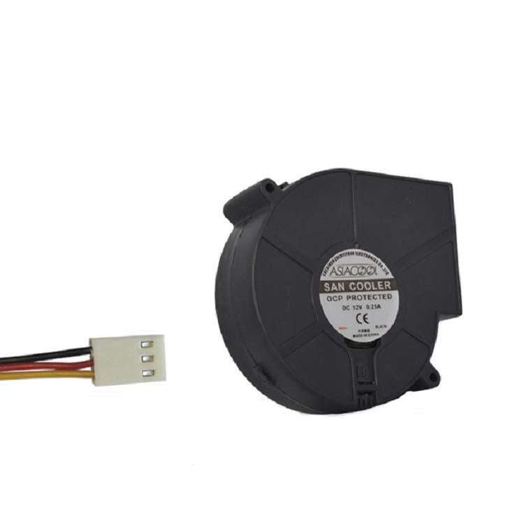 ASIACOOL Silent Turbo Blower Fan, Specification:9733 12V