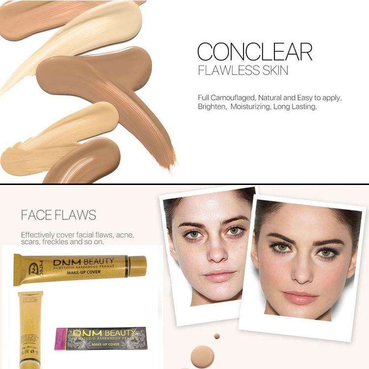 Face Makeup Concealer Waterproof Makeup Foundation Corrector Cover Concealer Contour Palette Crea...