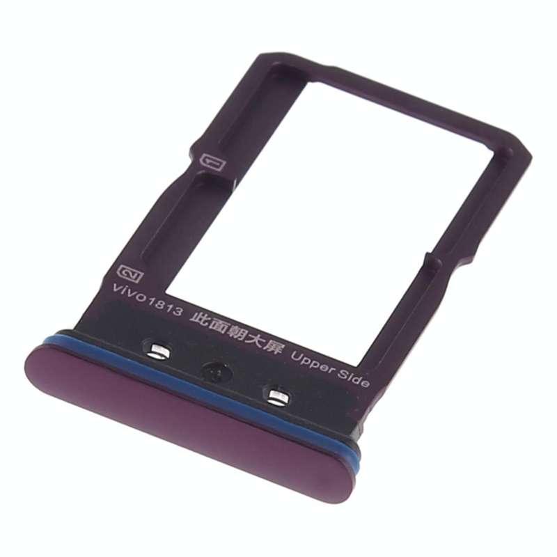 For Vivo NEX Dual Display SIM Card Tray + SIM Card Tray (Purple)