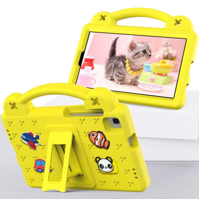For Samsung Galaxy Tab A 8.0 2019 T290 / T295 Handle Kickstand Children EVA Shockproof Tablet Cas...