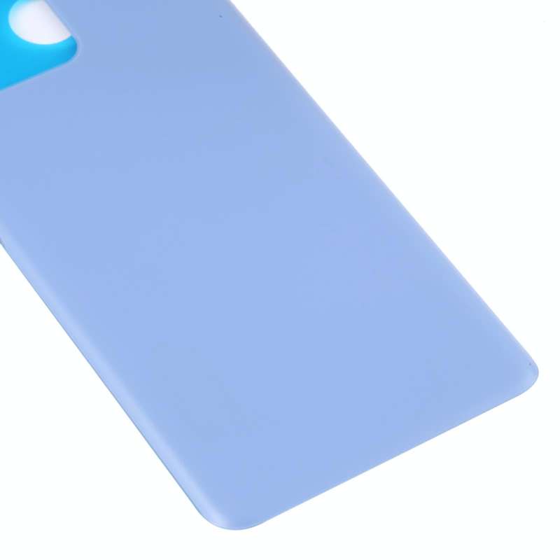 For vivo S12 Pro / V23 Pro V2163A V2132 Glass Battery Back Cover (Blue)