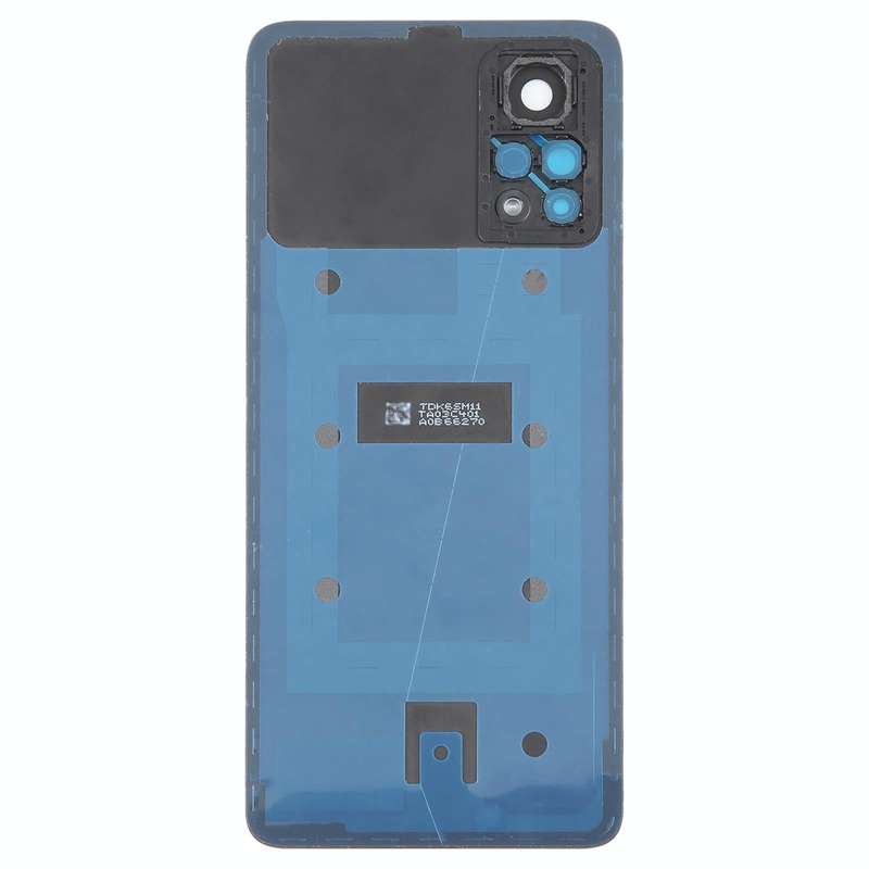 For Xiaomi Redmi Note 11 Pro+ 5G India Original Battery Back Cover with Camera Lens Cover(Black)
