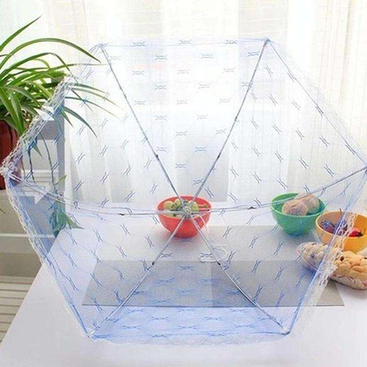 Lace Folding Dish Cover Mesh Cover Dish Dust-proof Printing Food Cover Fly-proof Cover Food Cover...
