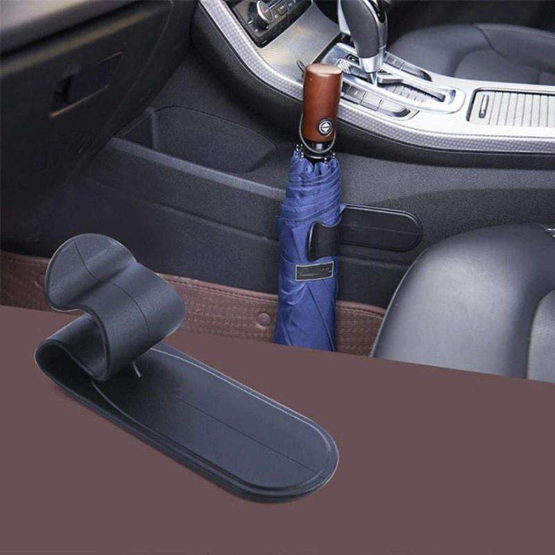 Multifunction Auto Umbrella Hook Multi Holder Hanger Car Seat Clip Fastener Rack Car Umbrella Hoo...