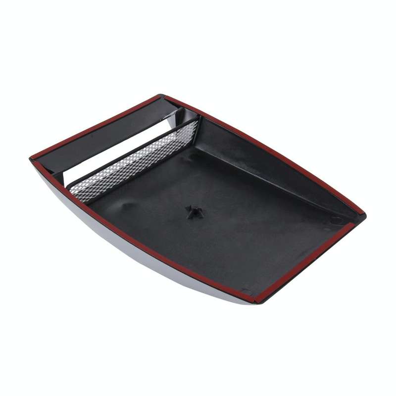 Car Turbo Style Air Intake Bonnet Scoop for Car Decoration(Grey)
