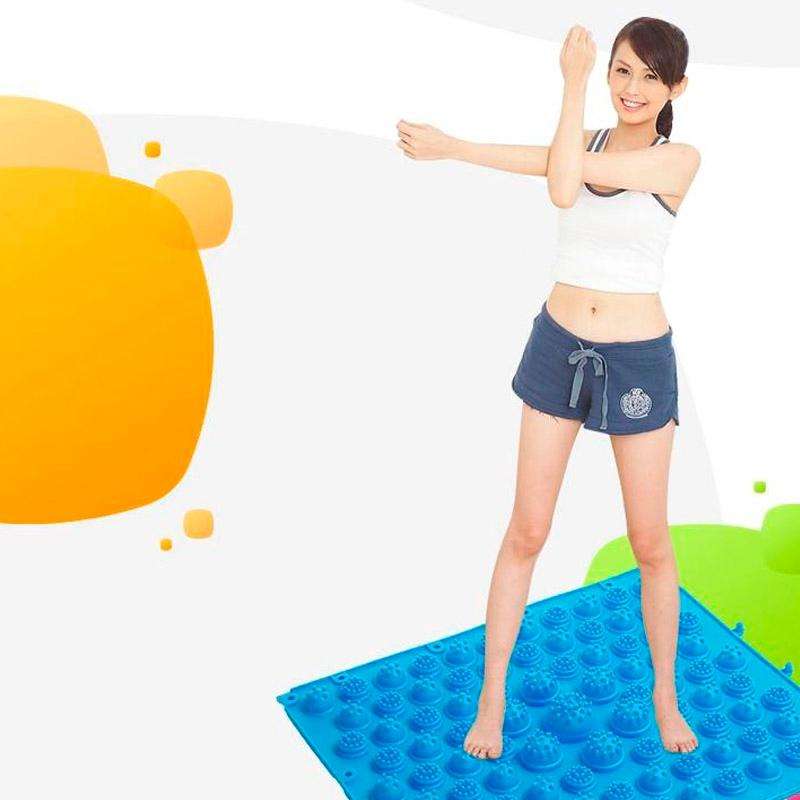 TPE Foot Massage Pad Toe Pressure Plate, Random Color Delivery