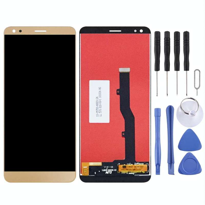 OEM LCD Screen for ZTE Blade V9 V0900  with Digitizer Full Assembly (Gold)
