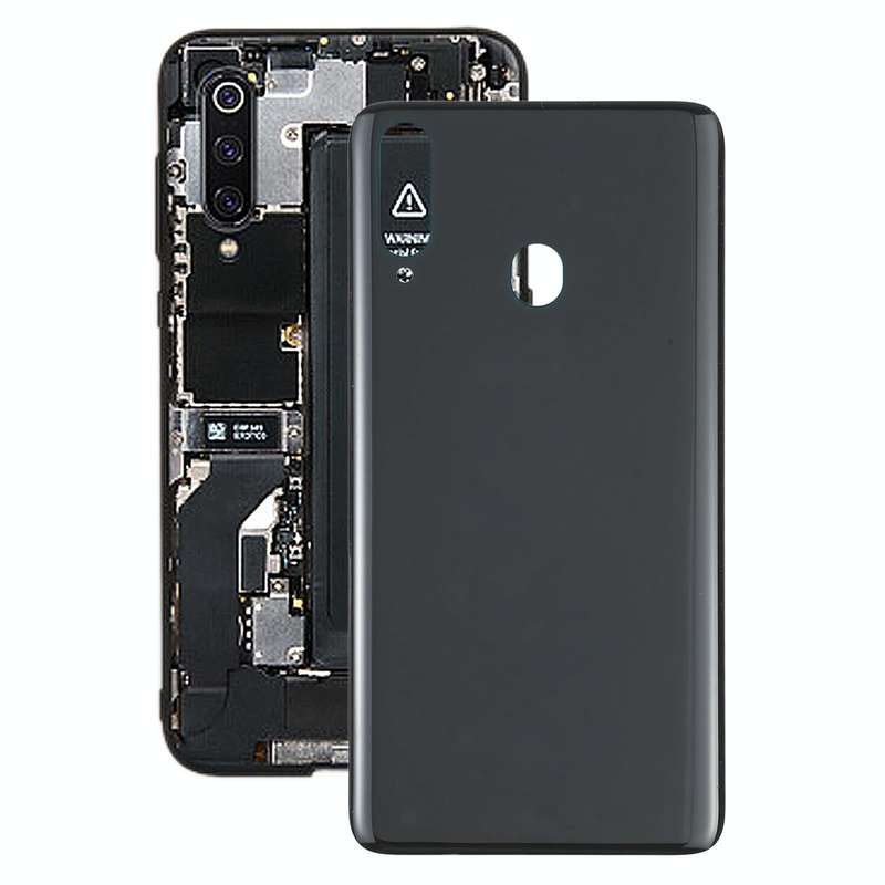For Samsung Galaxy A20s Battery Back Cover (Black)