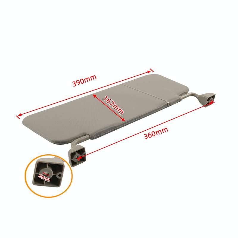 A6784 Car Modification Adjustable Sun Visor