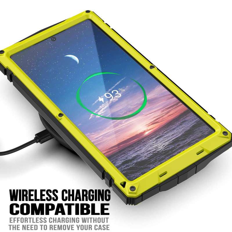 For Samsung Galaxy S24 Ultra 5G R-JUST Life Waterproof Dustproof Shockproof Phone Case(Yellow)