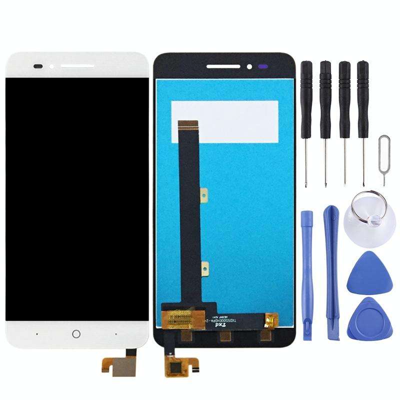 OEM LCD Screen for ZTE Blade A610 A610C with Digitizer Full Assembly (White)